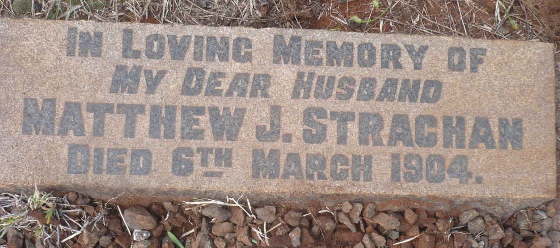 STRACHAN Matthew J. -1904