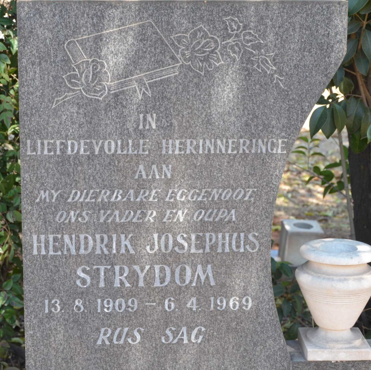 STRYDOM Hendrik Josephus 1909-1969