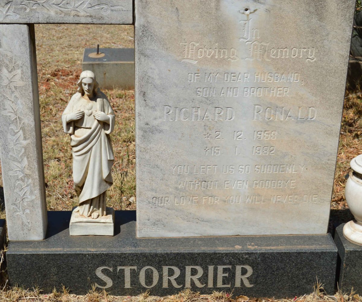 STORRIER Richard Ronald 1958-1982