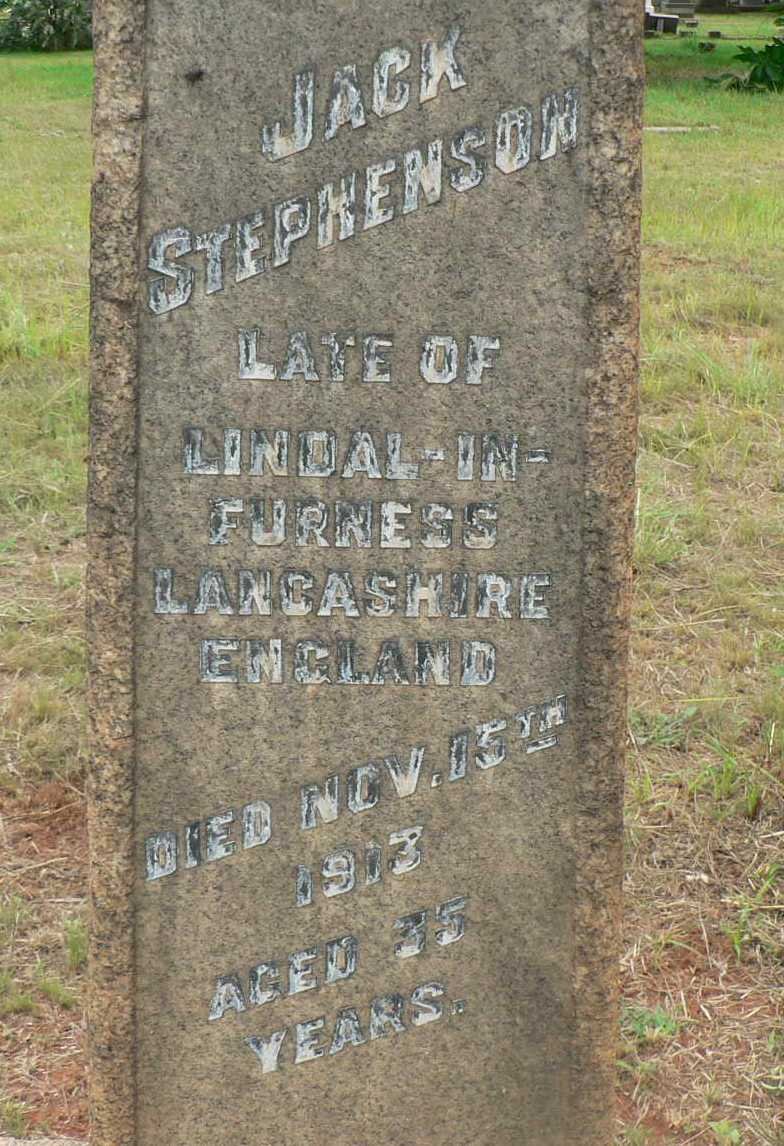 STEPHENSON Jack -1913