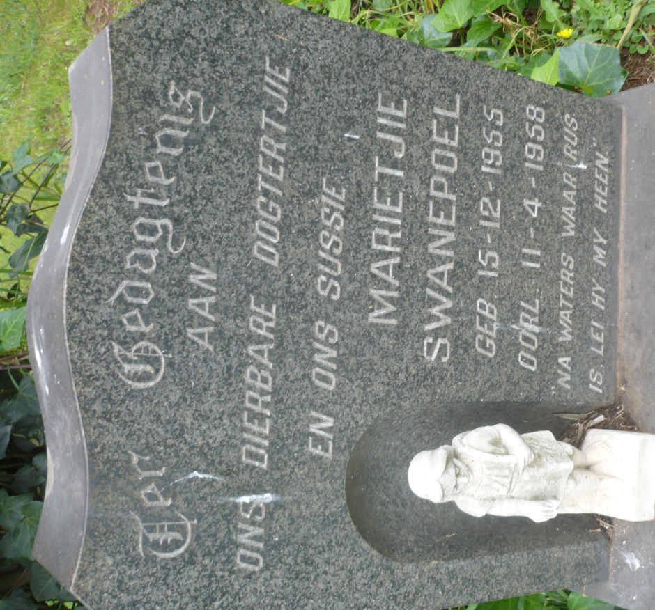SWANEPOEL Marietjie 1955-1958