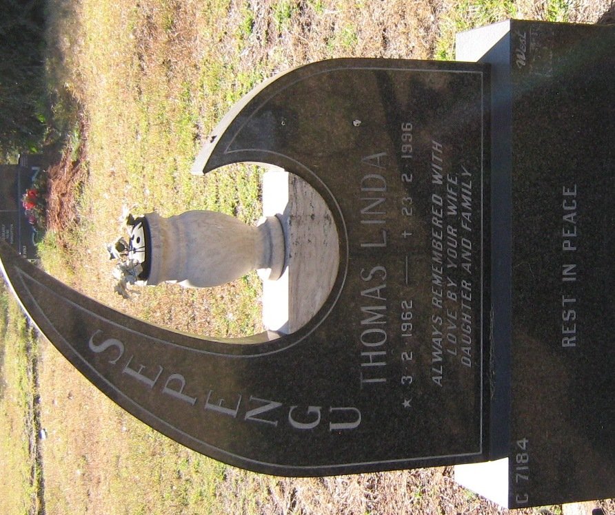 SEPENGU Thomas Linda 1962-1996