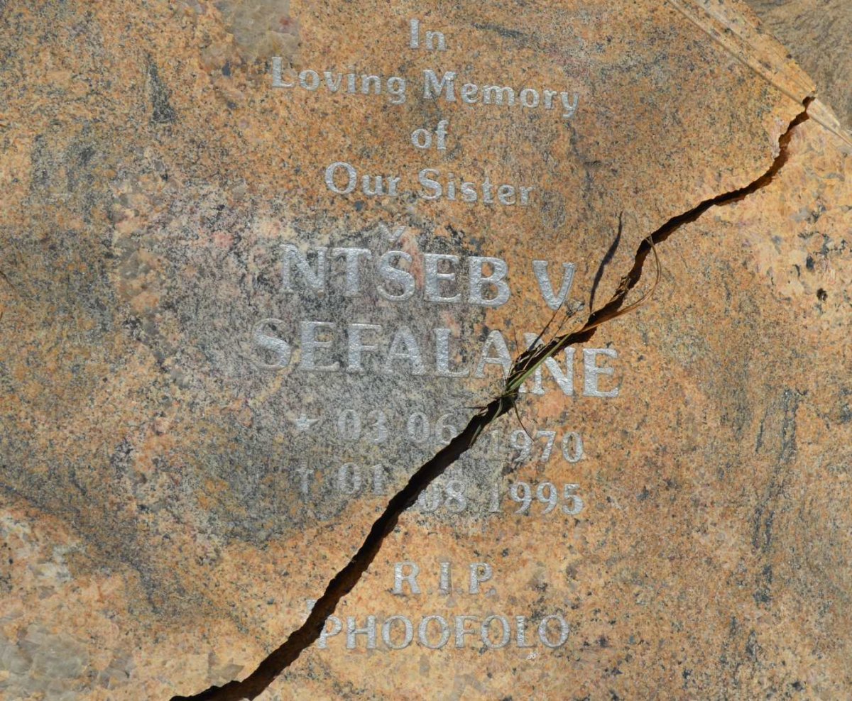 SEFALANE Ntseb V. 1970-1995