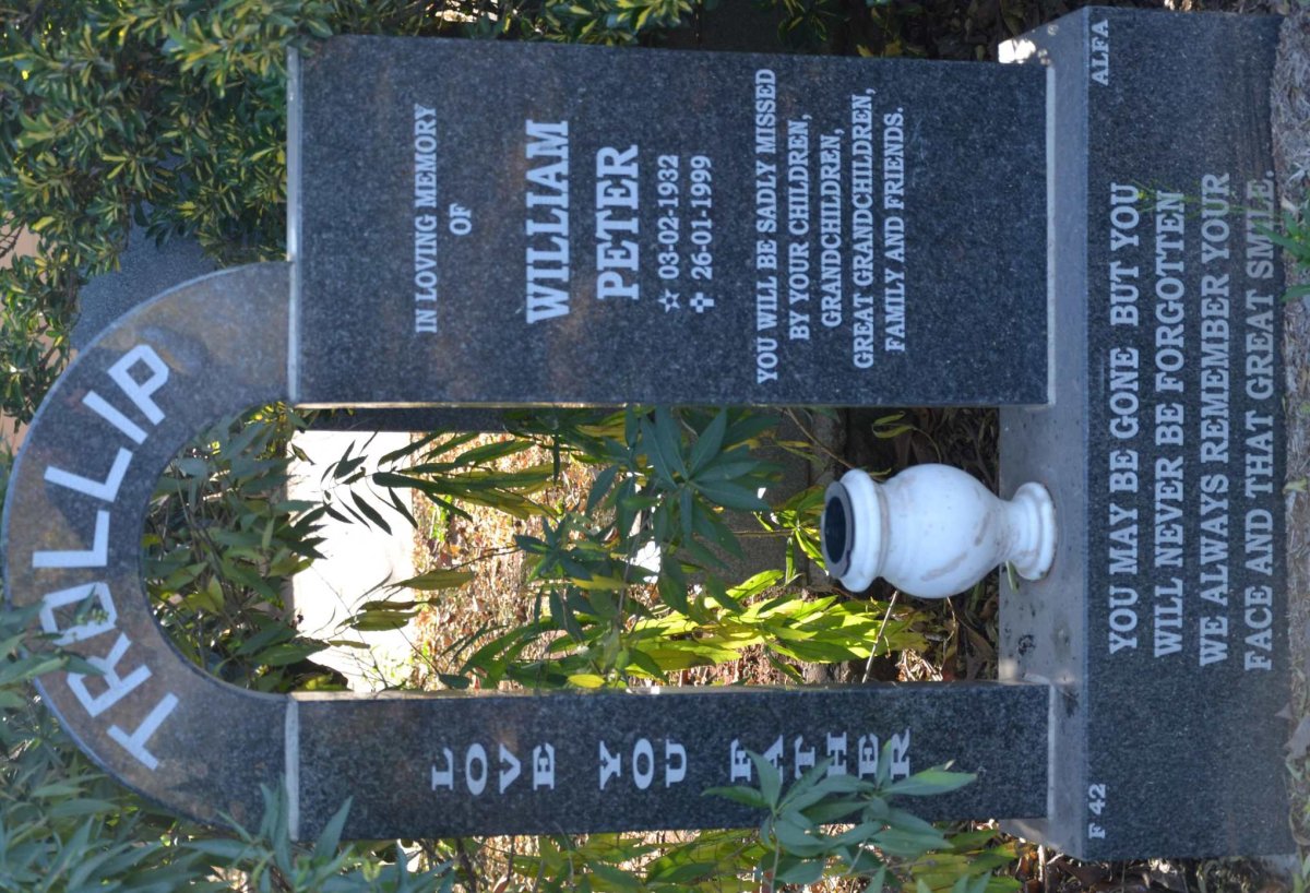 TROLLIP William Peter 1932-1999