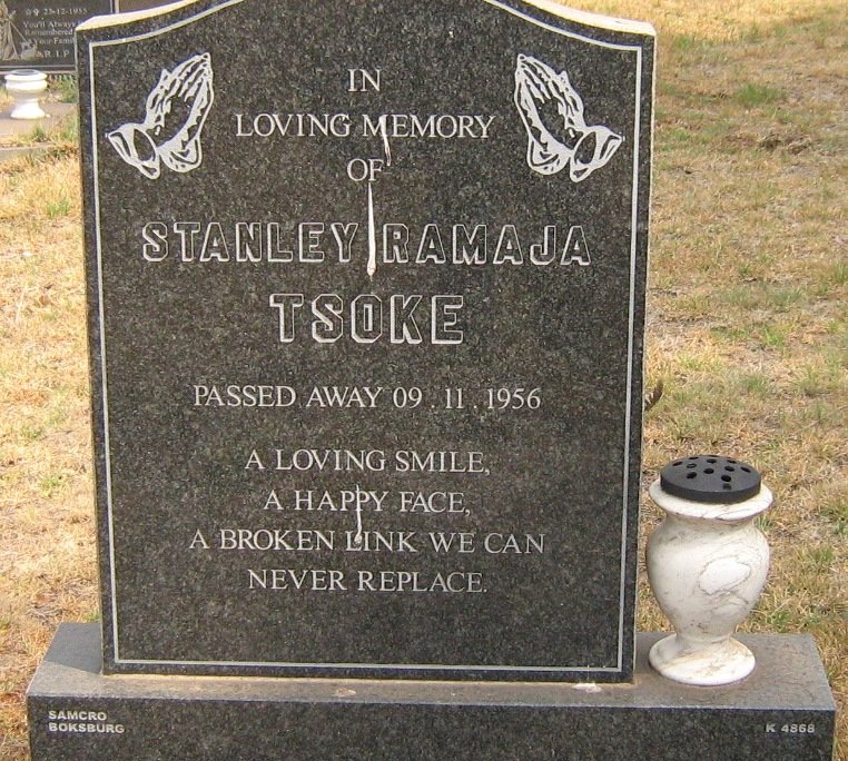 TSOKE Stanley Ramaja -1956