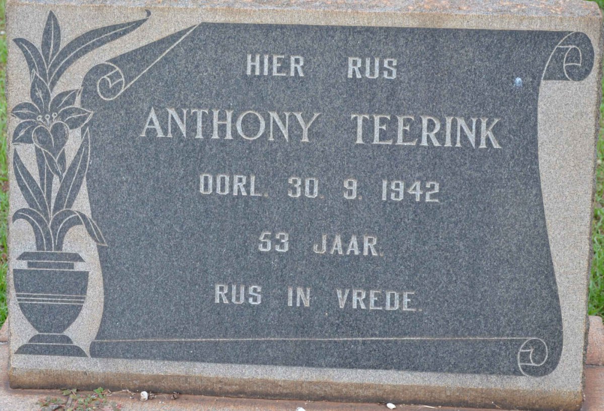 TEERINK Anthony -1942