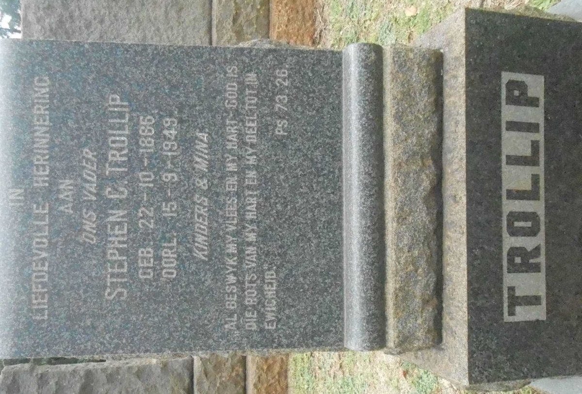 TROLLIP Stephen C. 1886-1949