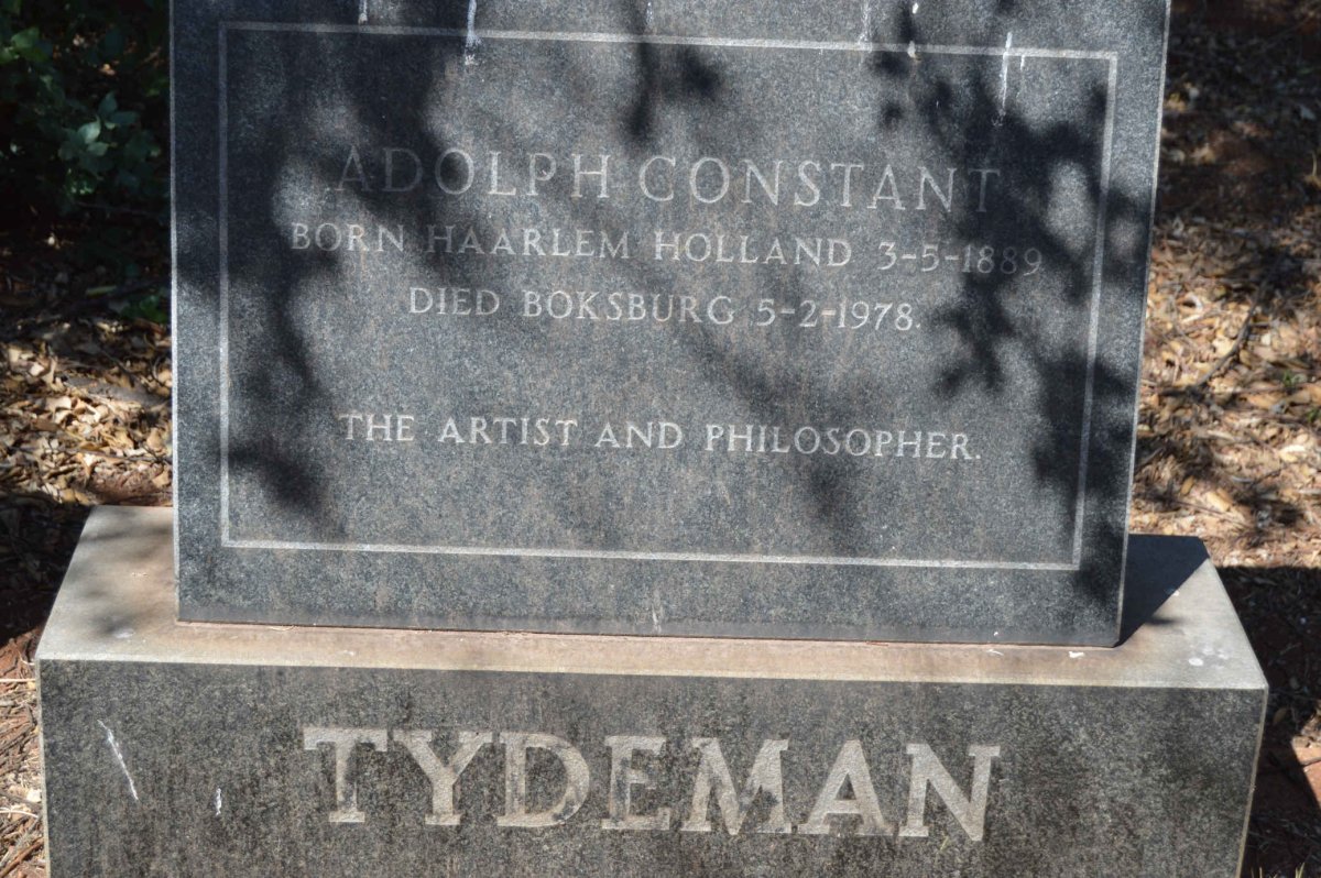 TYDEMAN Adolph Constant 1889-1978 :: TYDEMAN Johan Ernst 1893-1978