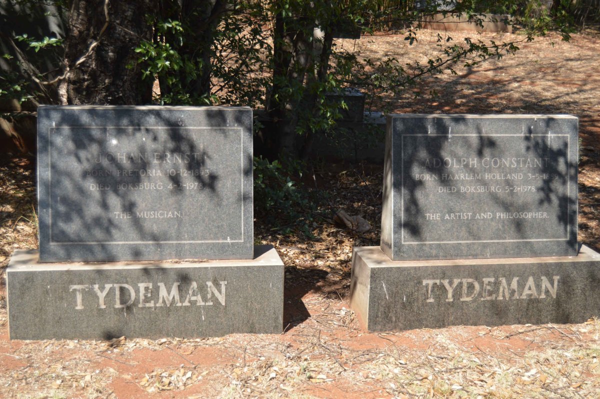 TYDEMAN Adolph Constant 1889-1978 :: TYDEMAN Johan Ernst 1893-1978