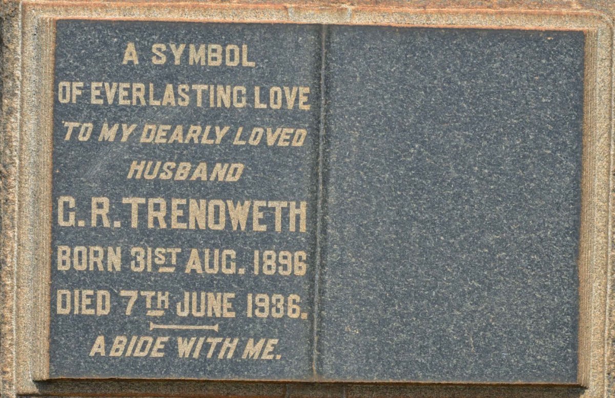 TRENOWETH G.R. 1896-1936