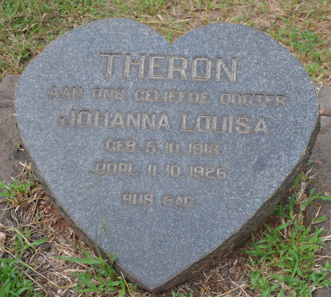 THERON Johanna Louisa 1913-1926