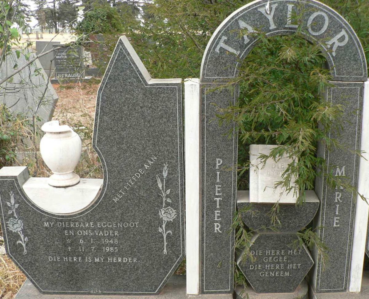 TAYLOR Pieter 1948-1985