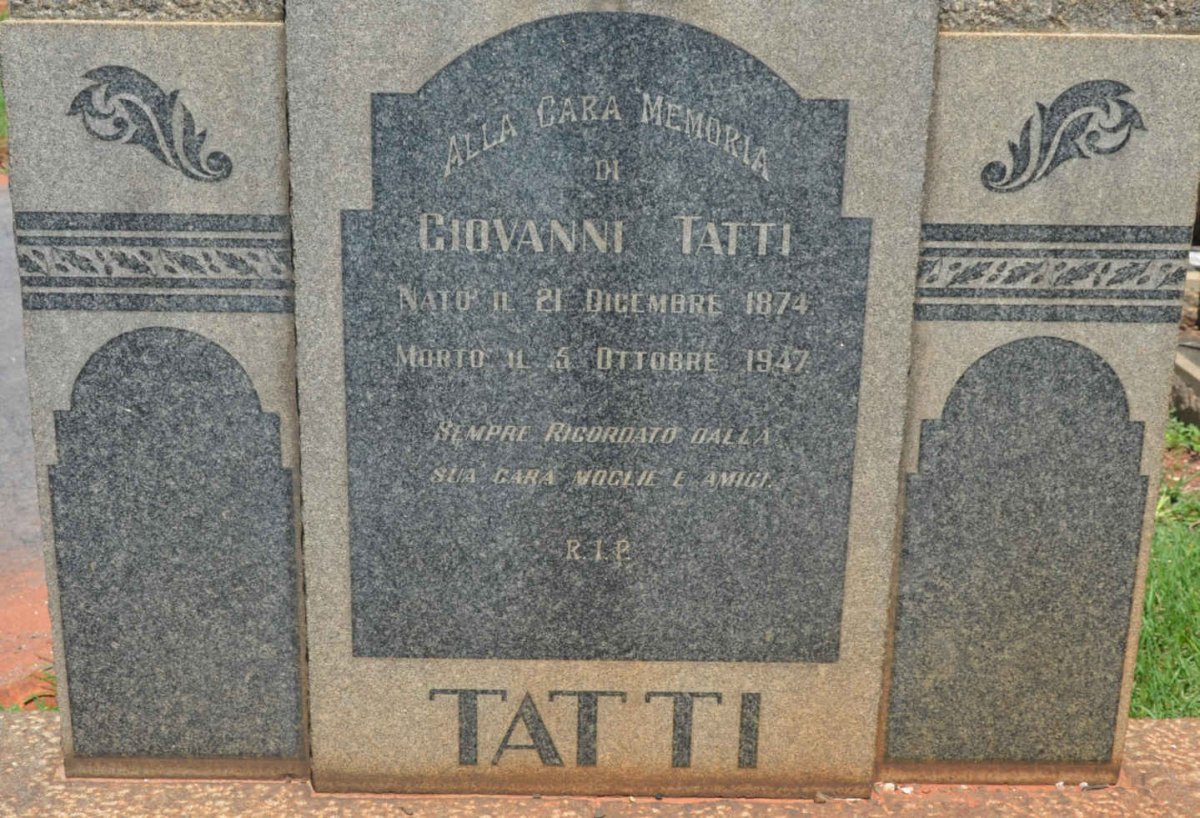 TATTI Giovanni 1874-1947