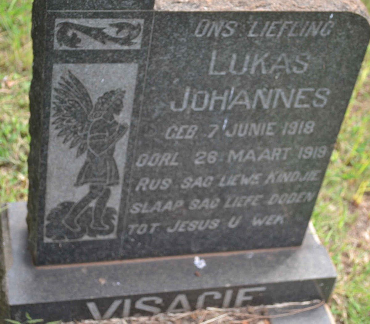 VISAGIE Lukas Johannes 1918-1919