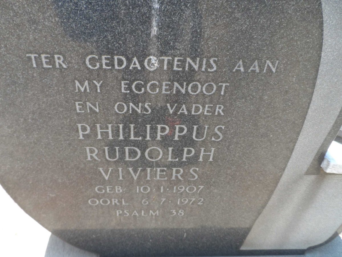 VIVIERS Philippus Rudolp 1907-1972