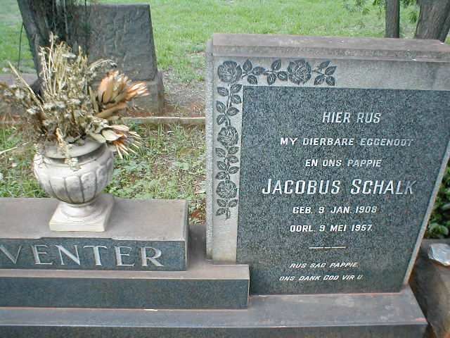 VENTER Jacobus Schalk 1908-1957