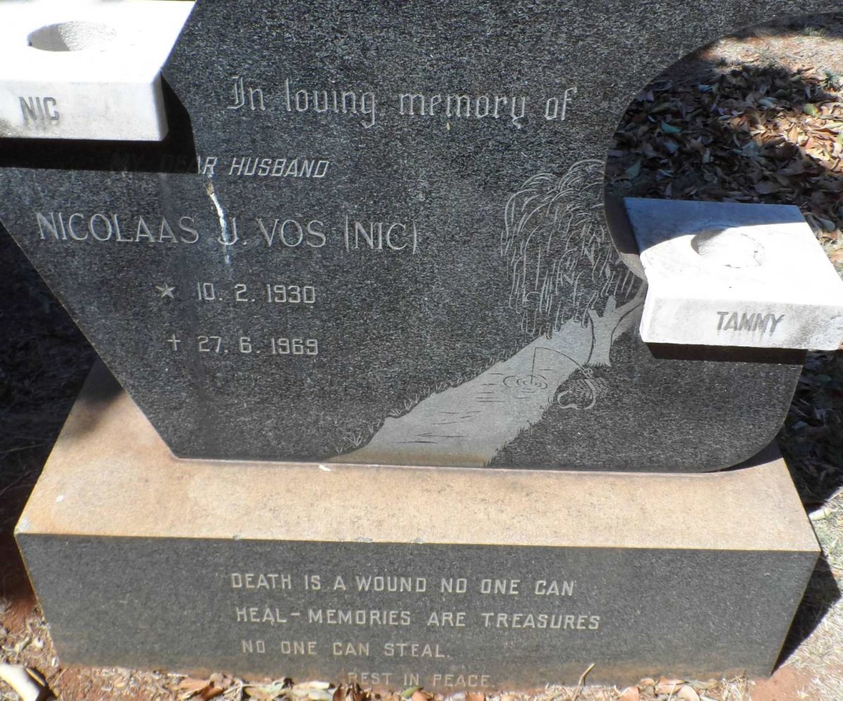 VOS Nicolaas J. 1930-1969