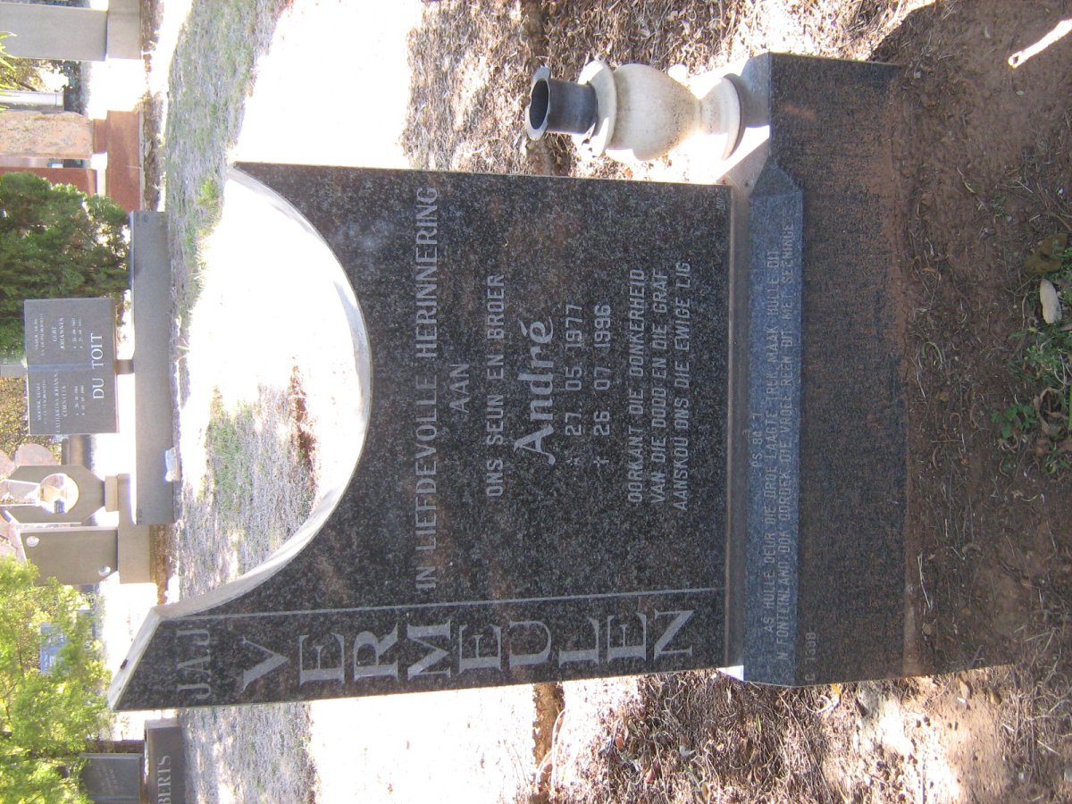 VERMEULEN André 1977-1996