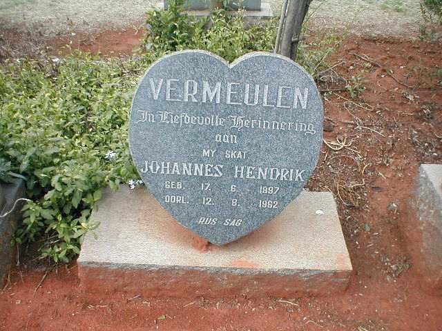 VERMEULEN Johannes Hendrik 1897-1962