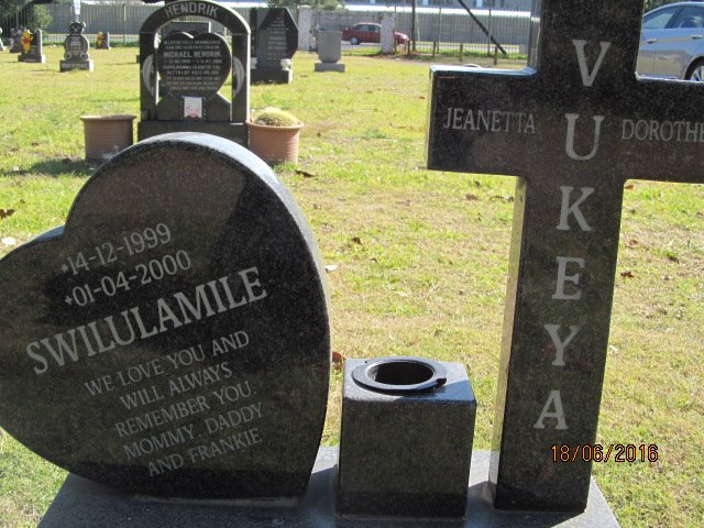 VUKEYA Swilulamile Jeanetta Dorothea 1999-2000
