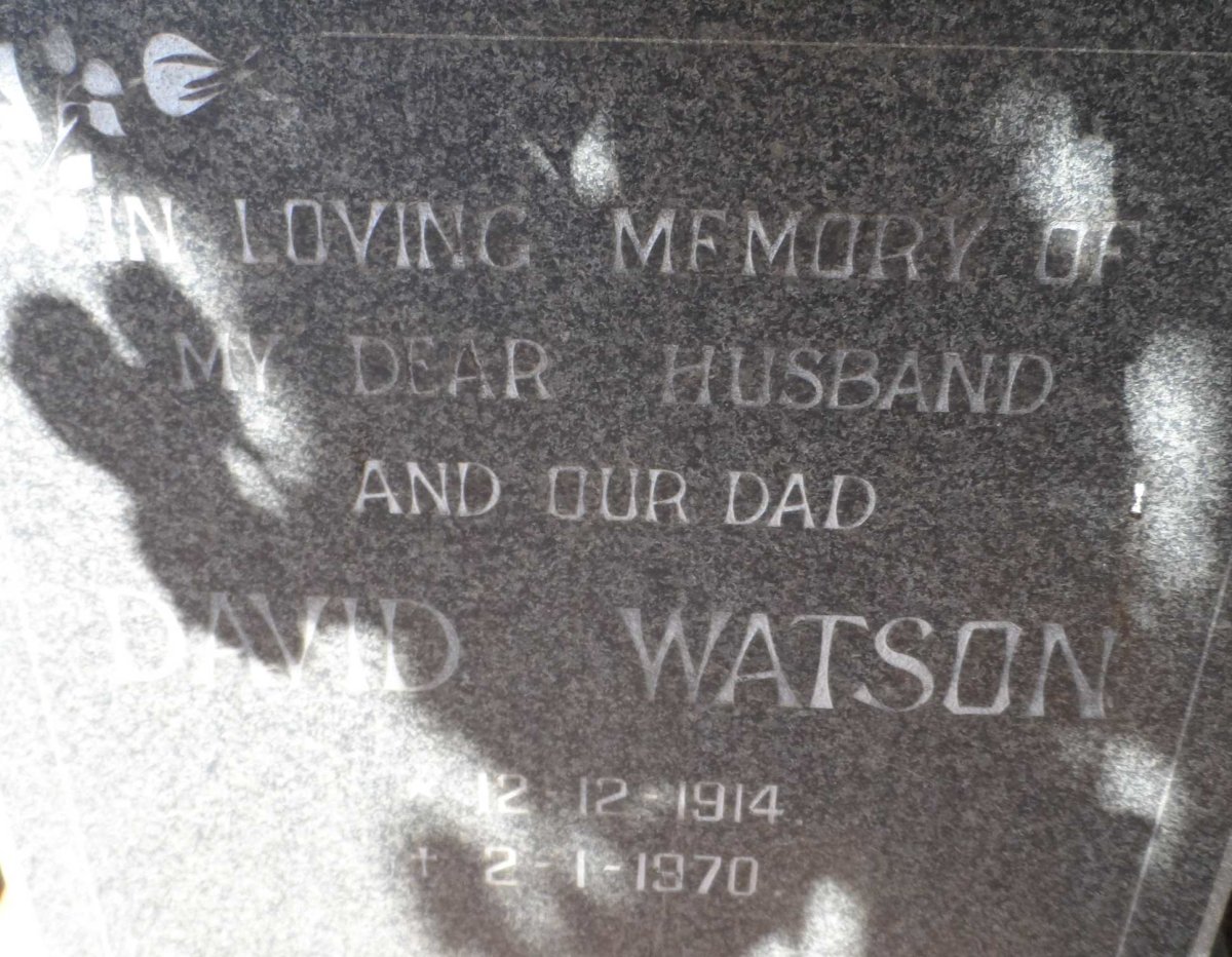 WATSON David 1914-1970