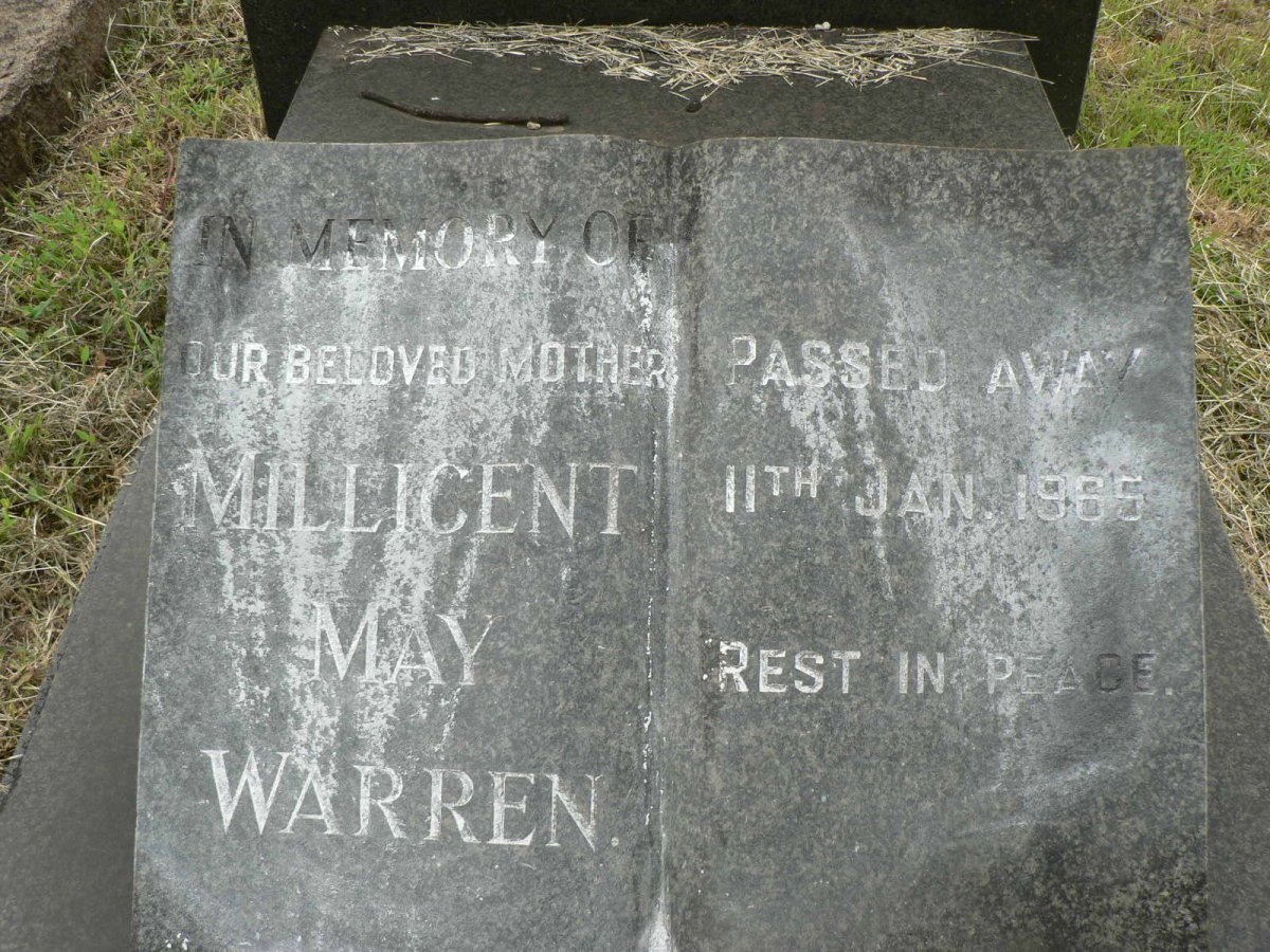 WARREN Millicent May -1965