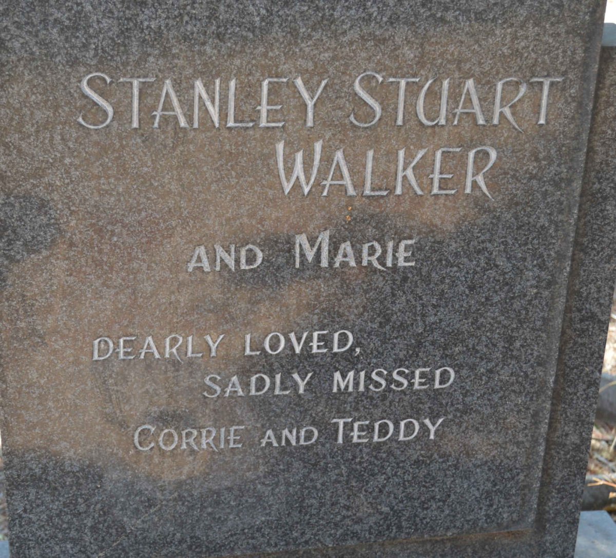 WALKER Stanley Stuart &amp; Marie