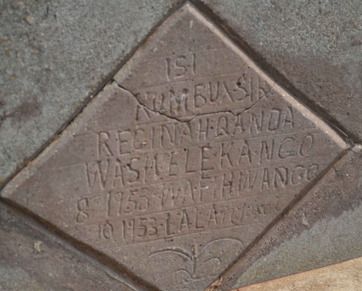 WASHELEKANGO Reginah Qanda 1953-1953