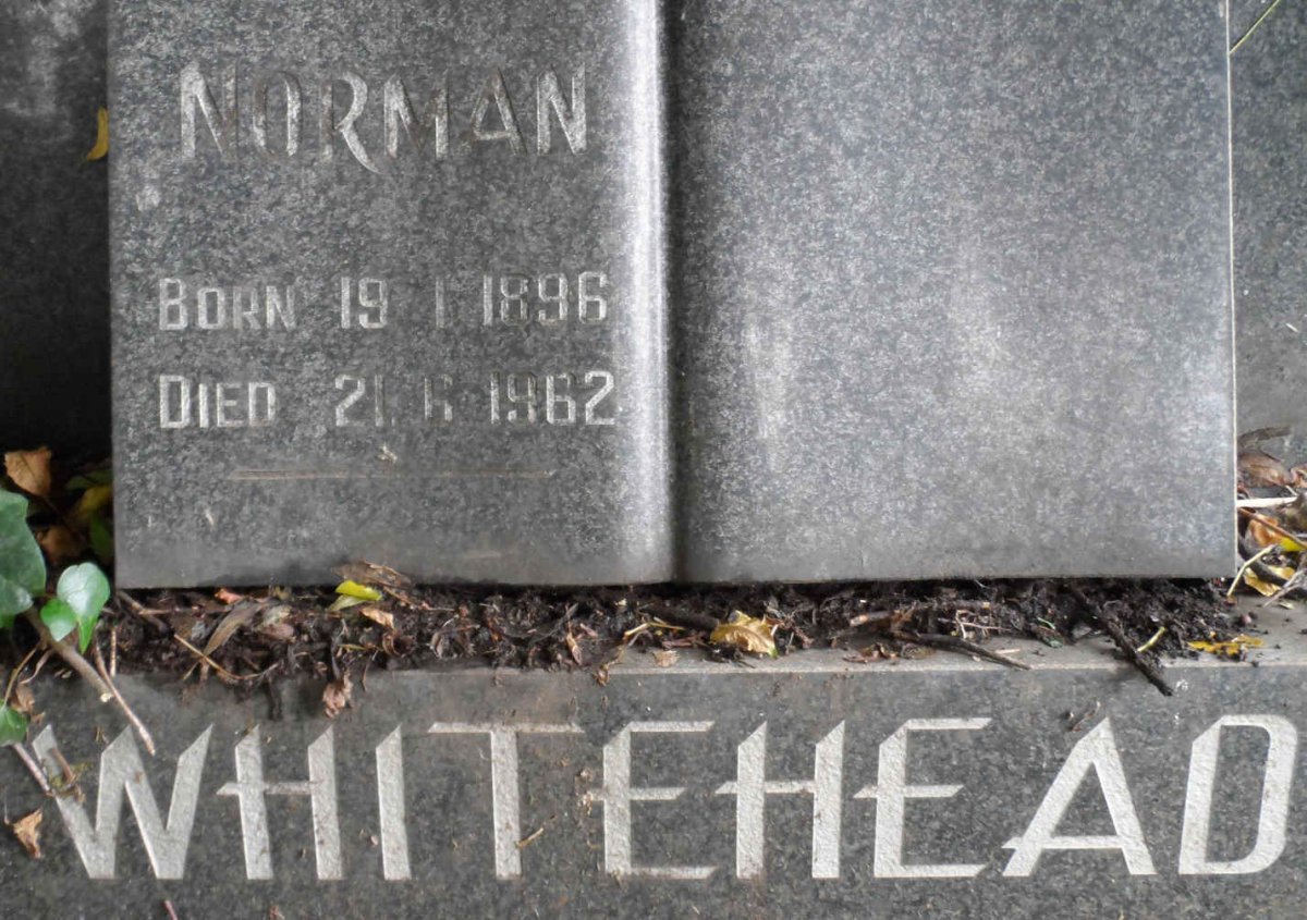 WHITEHEAD Norman 1896-1962