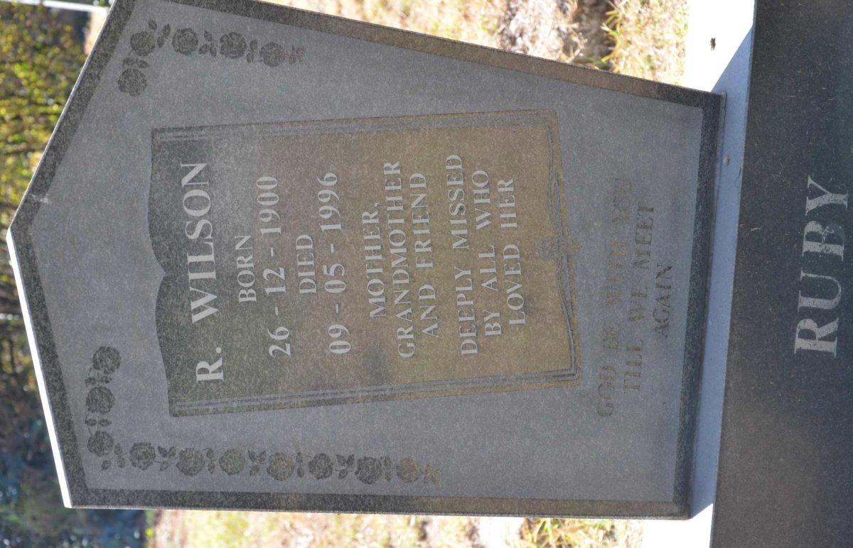 WILSON R. 1900-1996