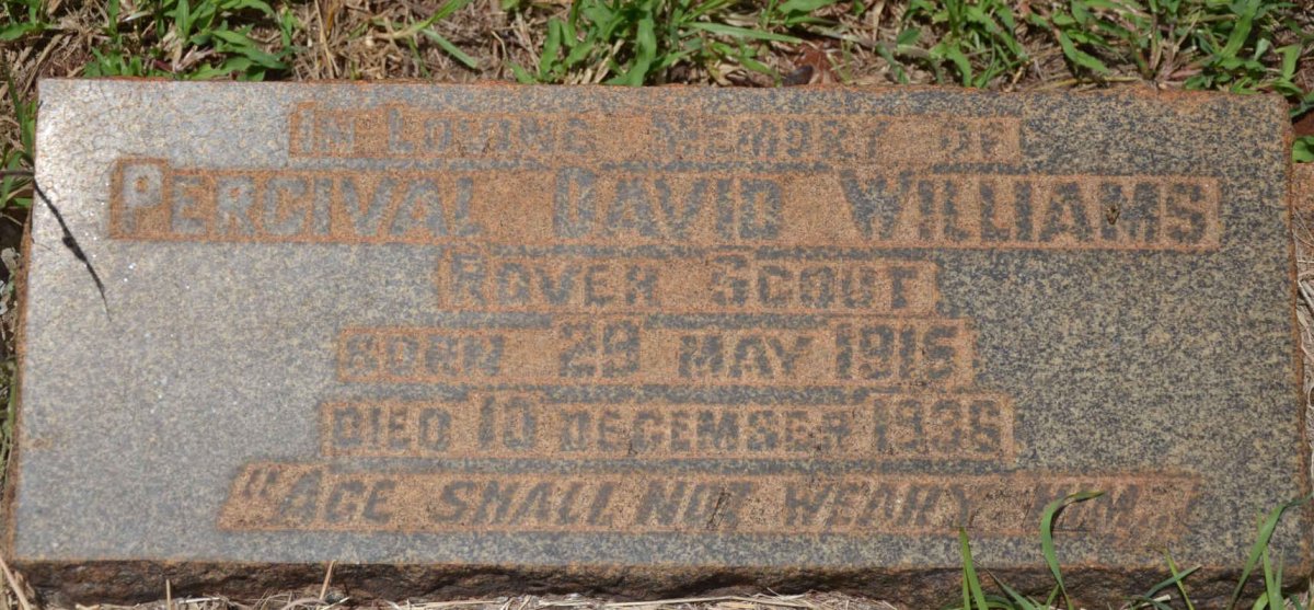 WILLIAMS Percival David 1915-1996