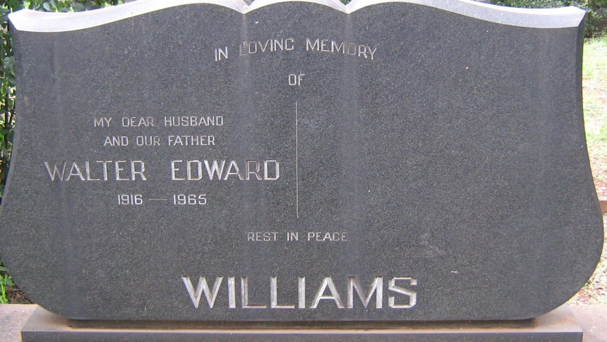 WILLIAMS Walter Edward 1916-1965