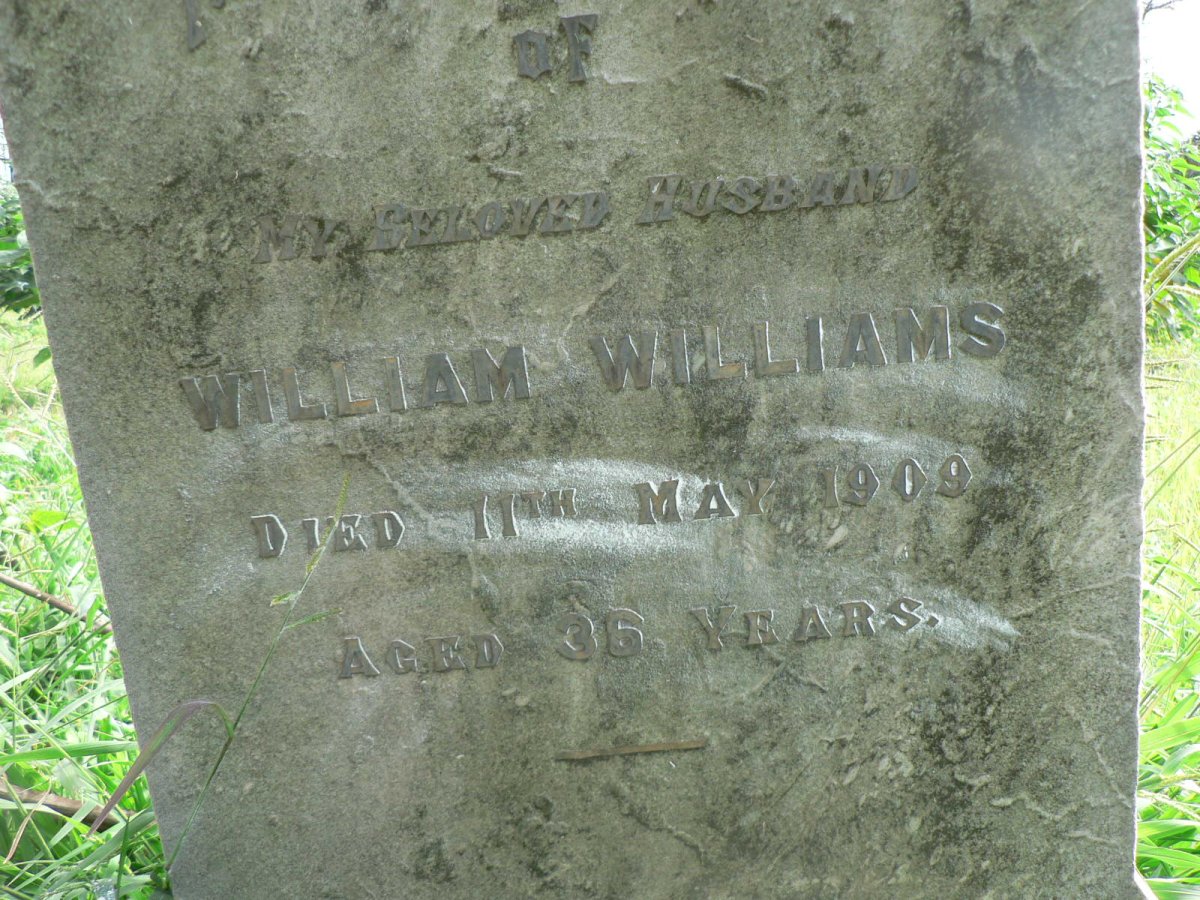 WILLIAMS William -1909
