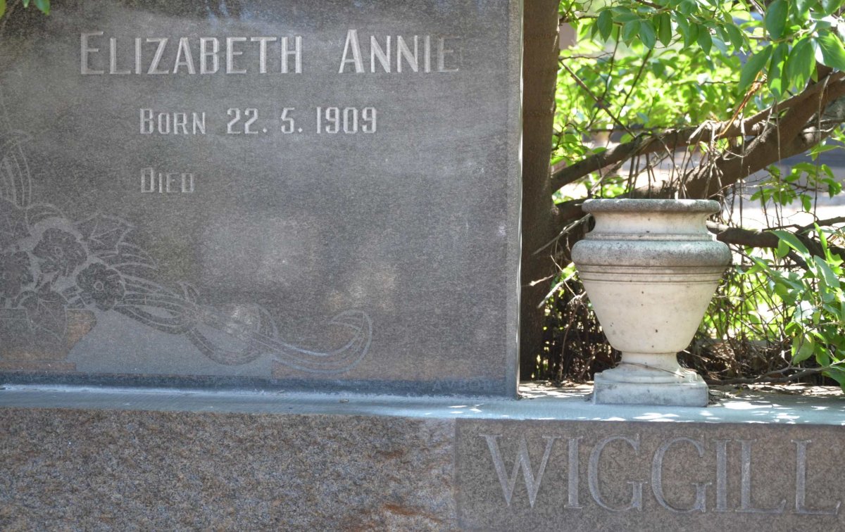 WIGGILL Elizabeth Annie 1909-