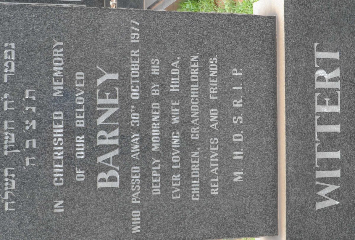 WITTERT Barney -1977