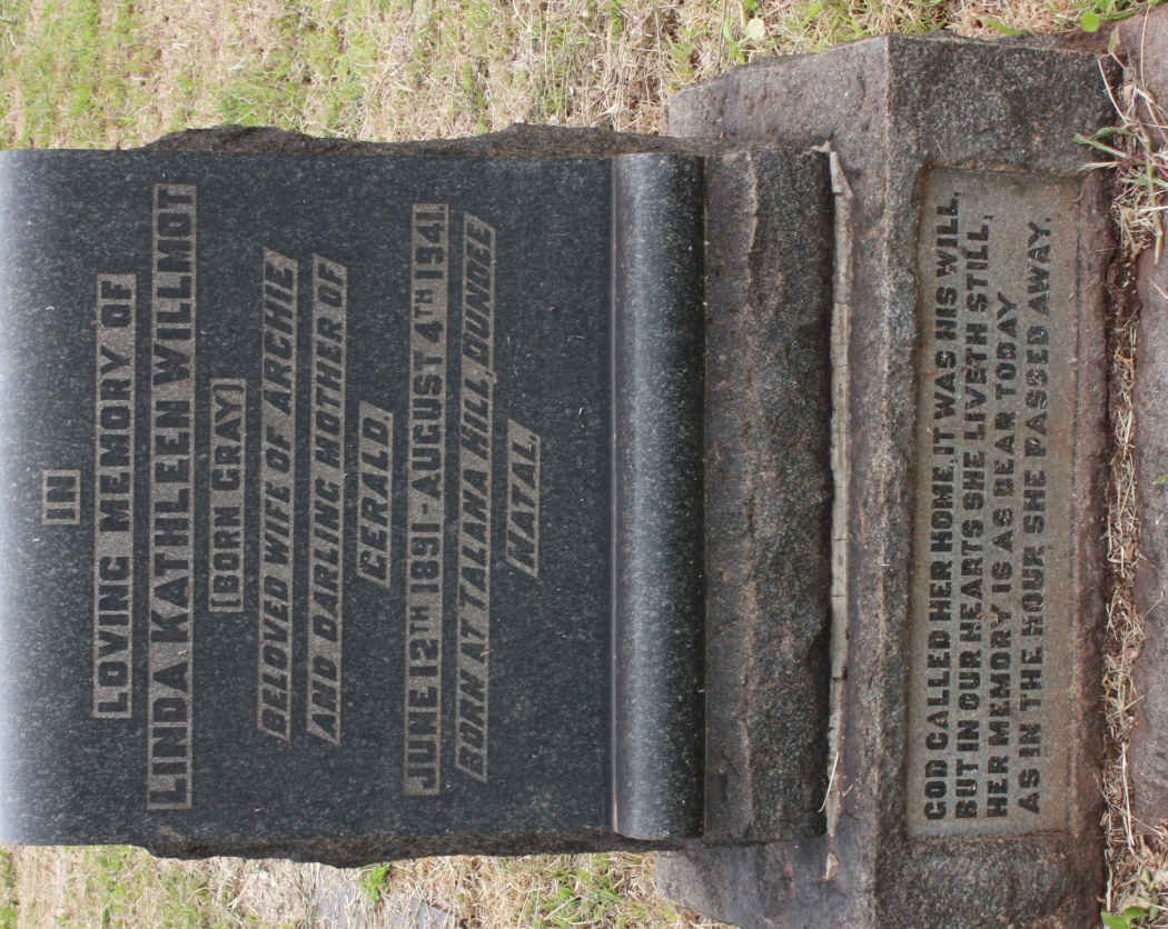 WILLMOT Linda Kathleen nee GRAY 1891-1941