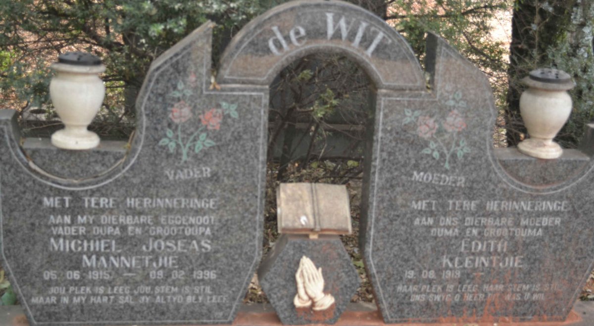 WIT Michiel Joseas, de 1915-1996 &amp; Edith 1919-