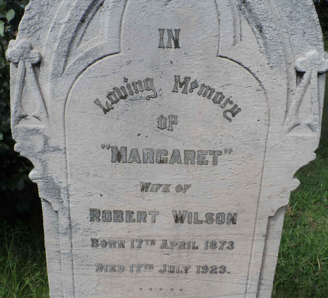 WILSON Margaret 1873-1923
