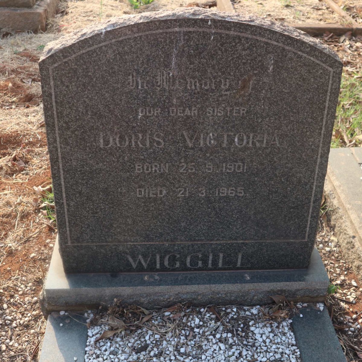 WIGGILL Doris Victoria 1901-1965