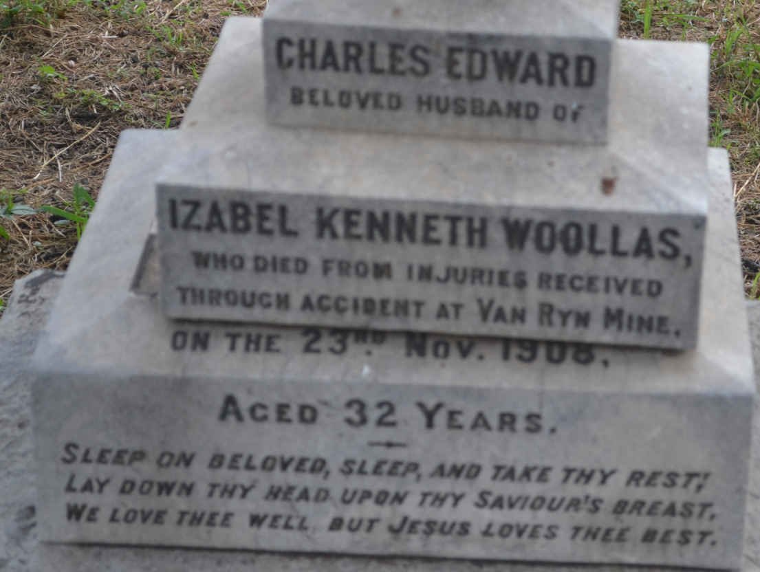 WOOLLAS Charles Edward -1908