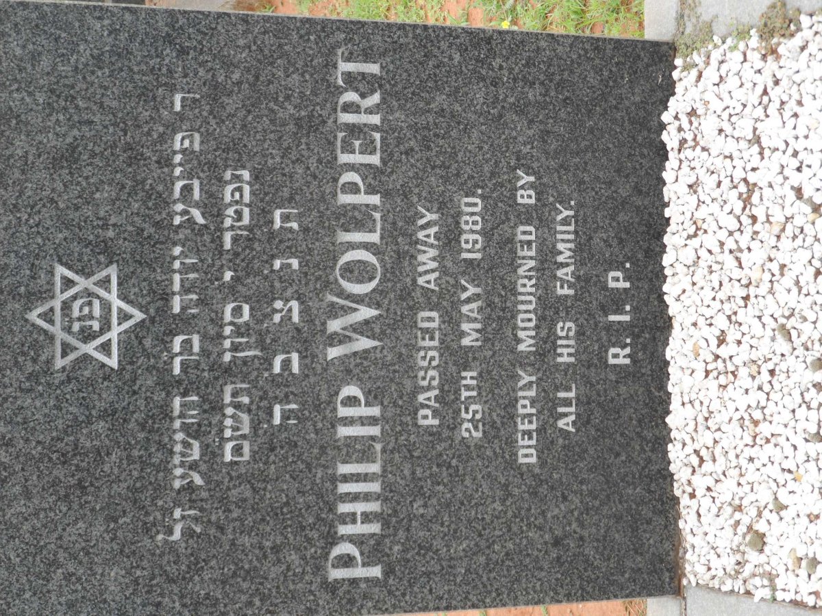 WOLPERT Philip -1980
