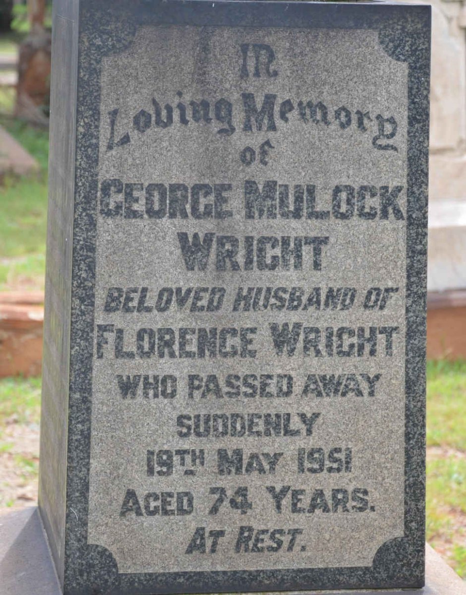 WRIGHT George Mulock -1951