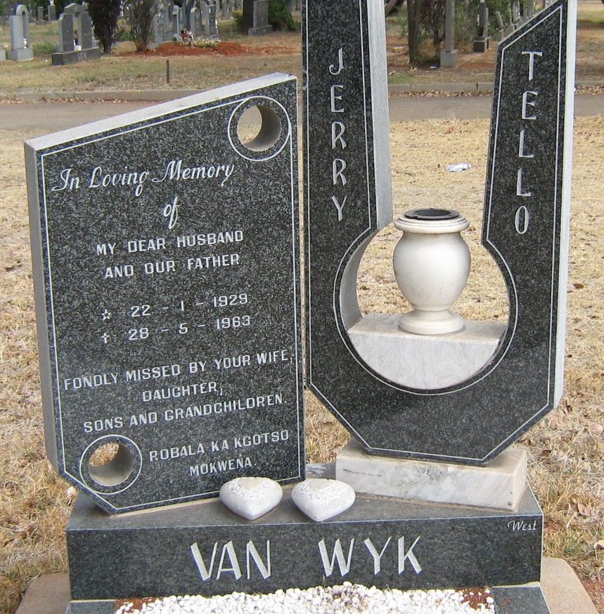 WYK Jerry Tello, van 1929-1963