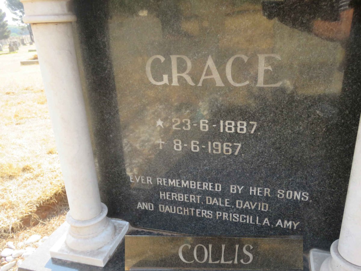 COLLIS Grace 1887-1967