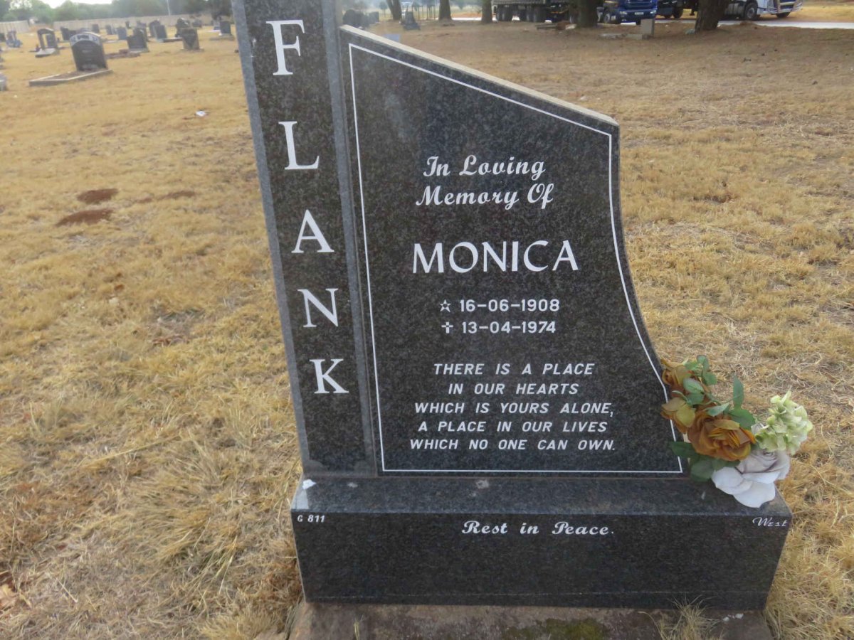 FLANK Monica 1908-1974