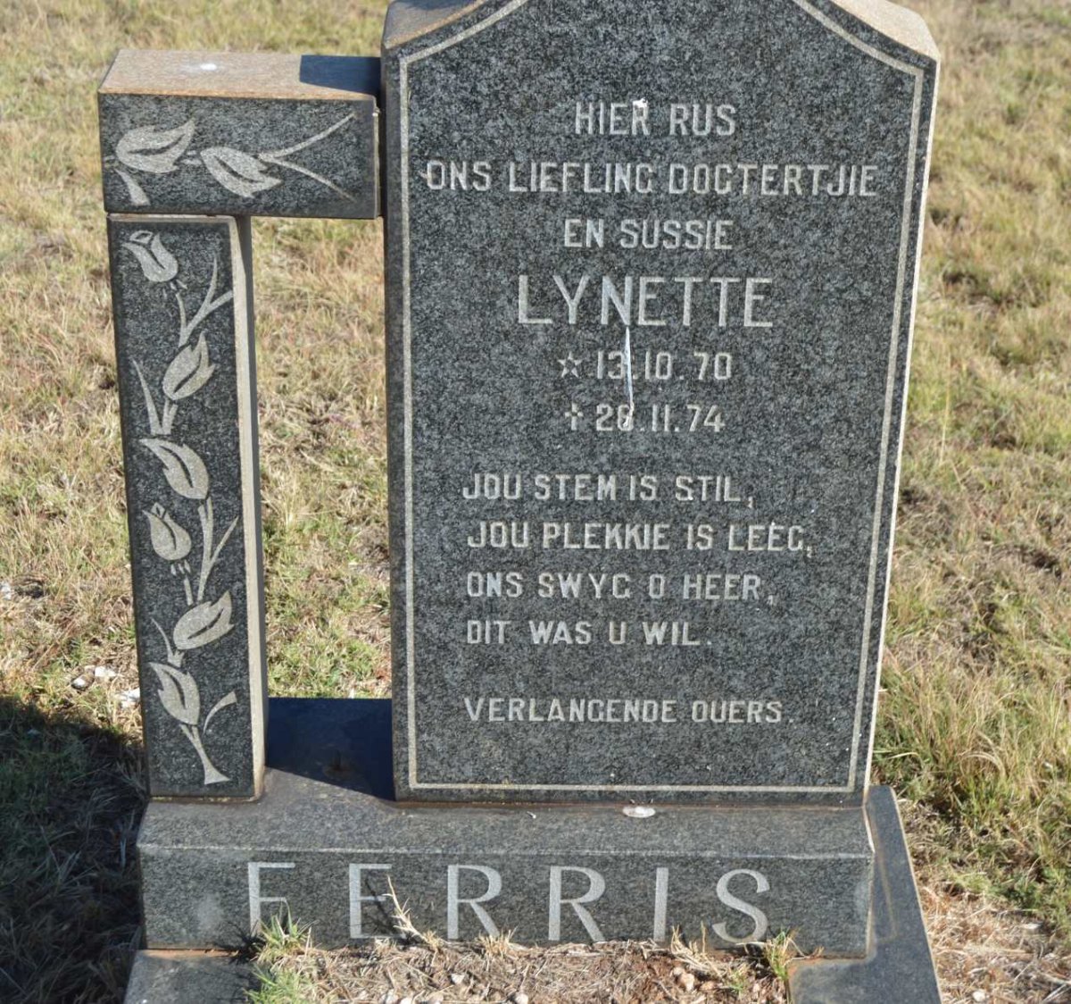 FERRIS Lynette 1970-1974