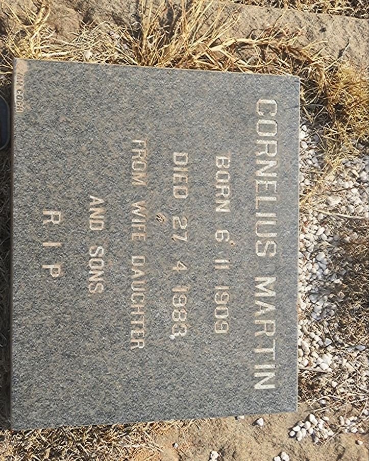 MARTIN Cornelius 1909-1983