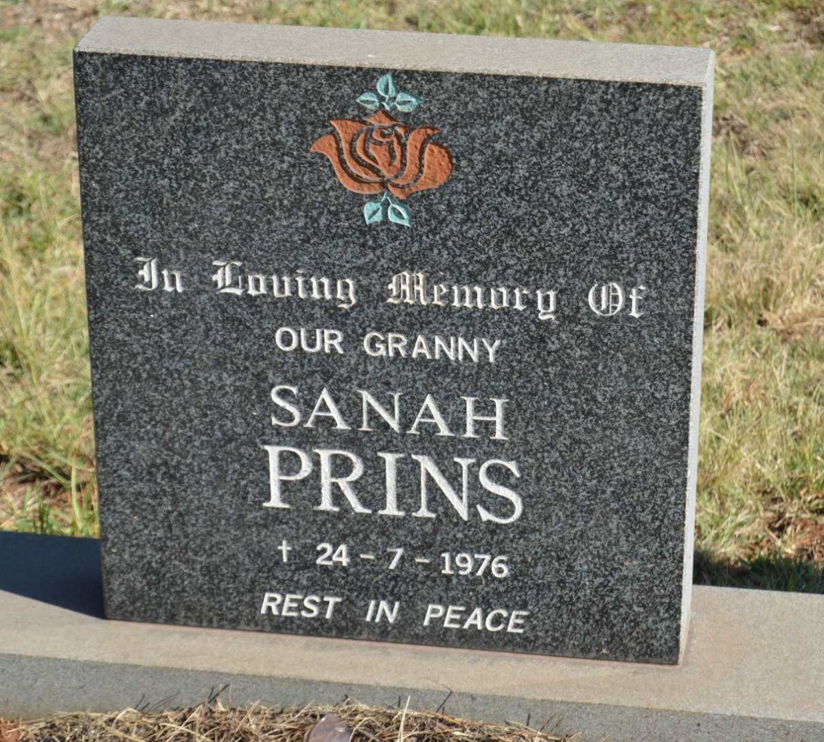 PRINS Sanah -1976