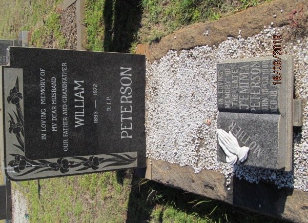 PETERSEN William 1893-1972 &amp; Jemima 1900-1992
