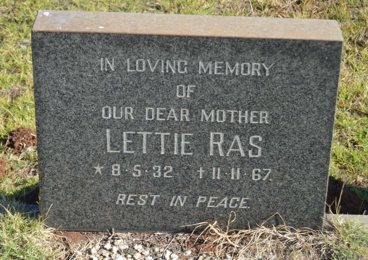 RAS Lettie 1932-1967